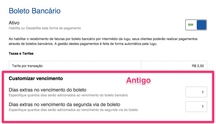 Multa e juros iugu: vencimento boleto